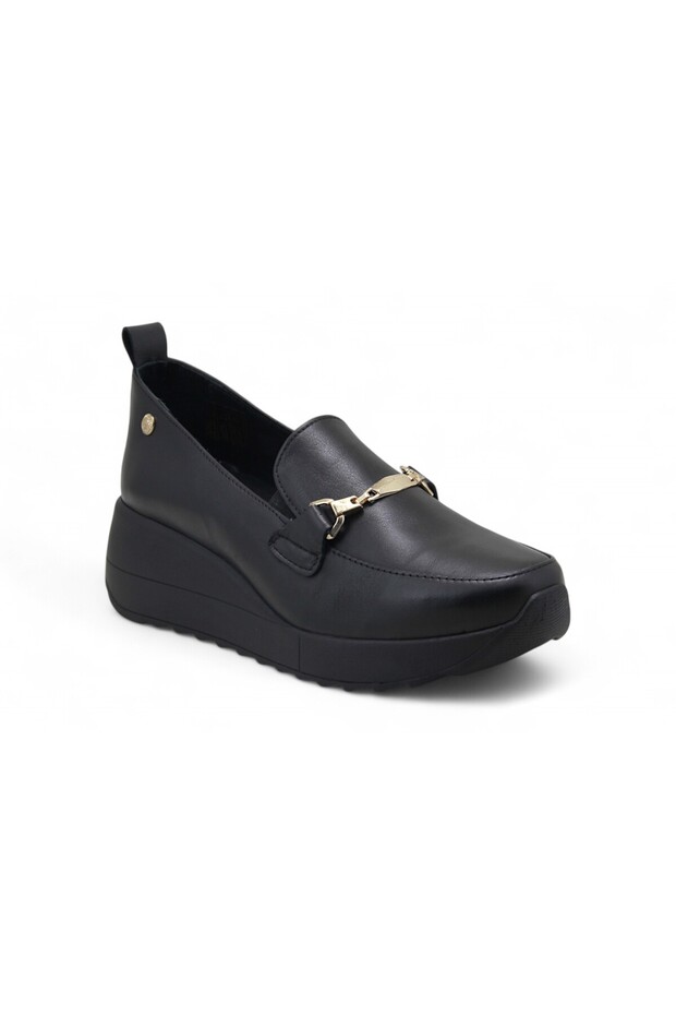 D25Ya-3555 Genuine Leather Women's Shoes