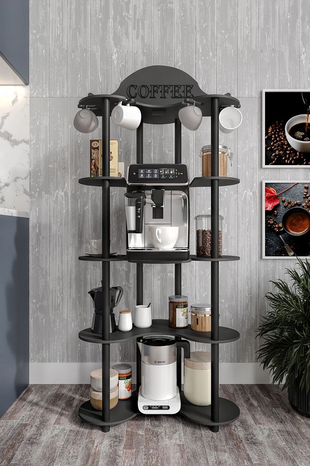 CORTADO KAHVE KÖŞESİ SİYAH - 1