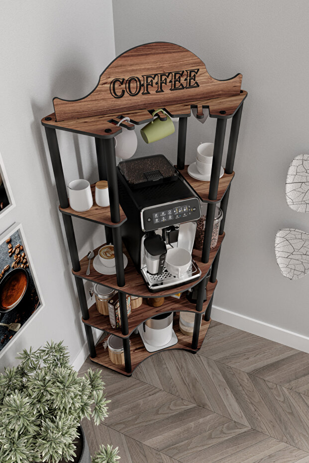 DOPPİO KAHVE KÖŞESİ CEVİZ - 4