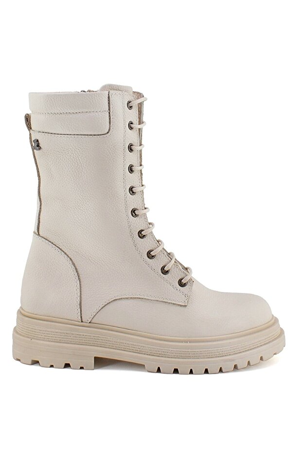 2152106 Hakiki Deri Kadın Bot - 1