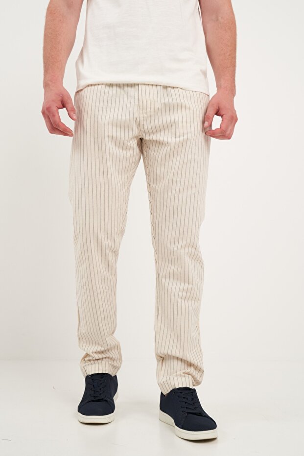 Men's striped pants - 1