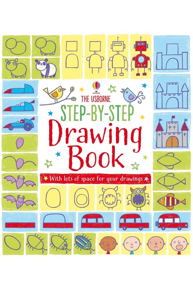 Step-by-step Drawing Book - 1