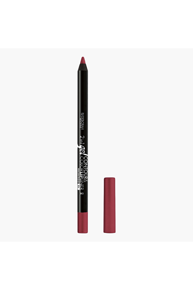 2In1 Gel Contour & Colour Waterproof Lipliner
