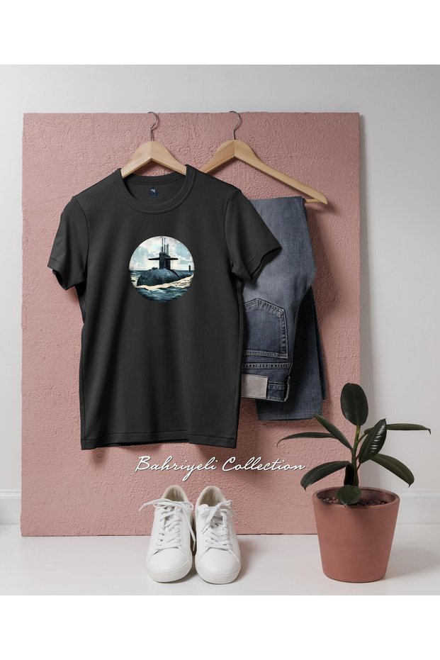 Oversize Submarine Submarine Design Unisex T-Shirt