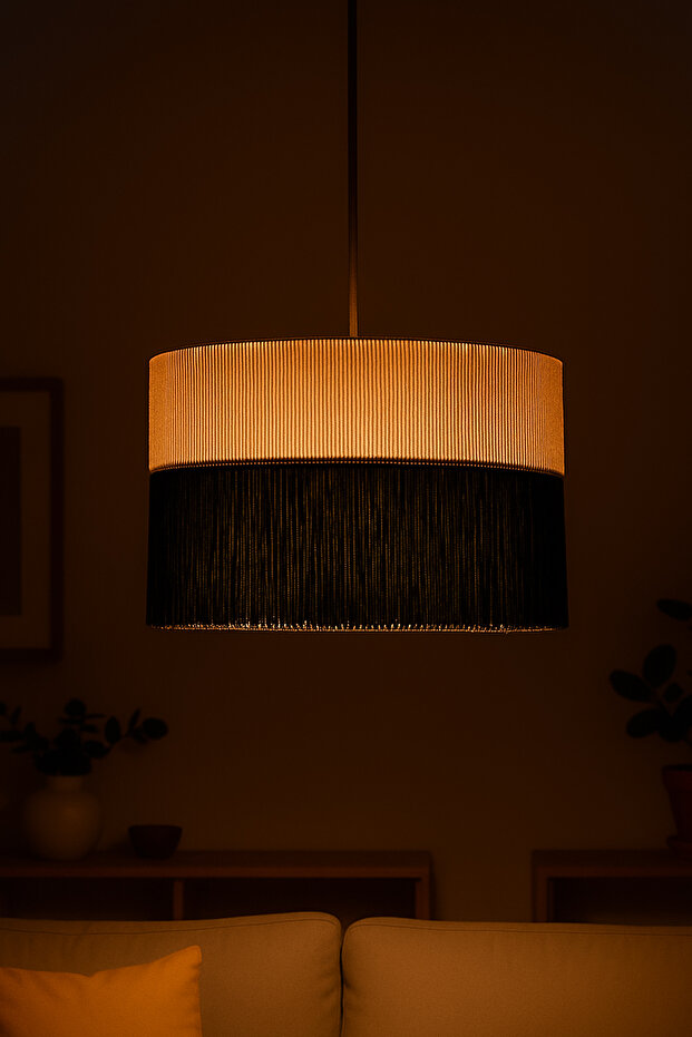 Tenebra Handmade Tekli Sarkıt Avize - 2
