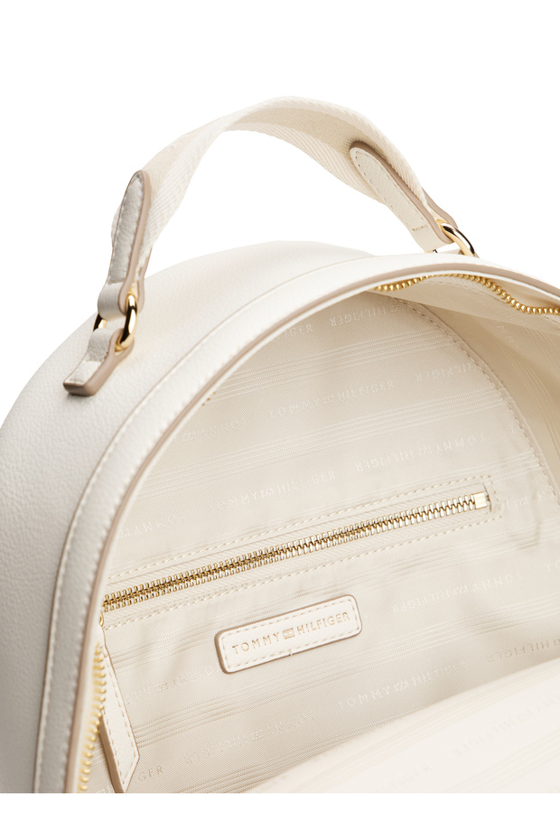 Tommy Hilfiger Women Ivory Petal Logotape Backpack - 3