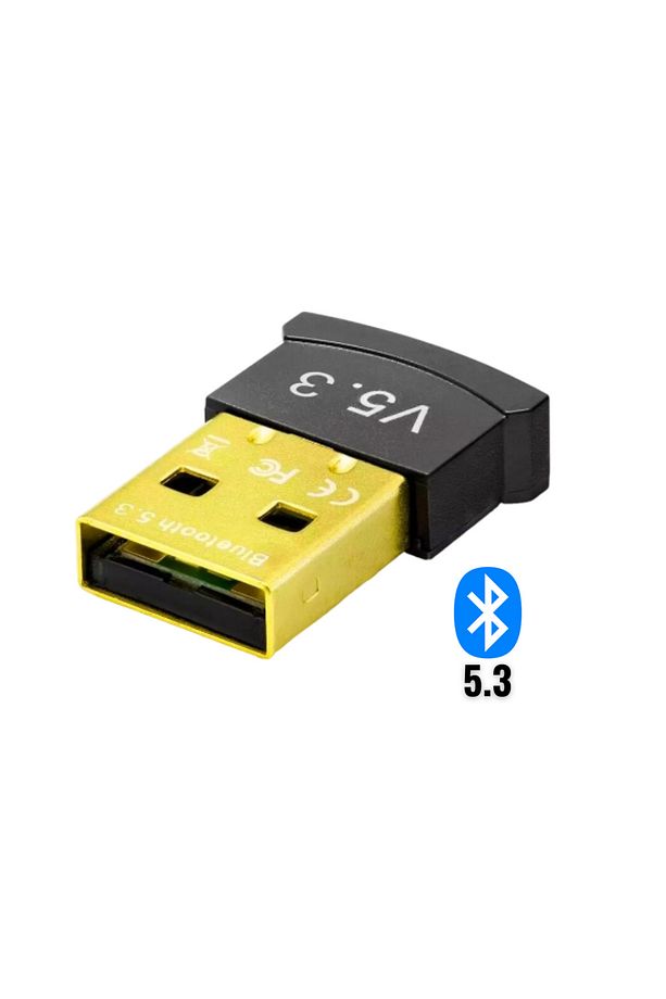 Bluetooth 5.3 USB Adaptör - Kablosuz Bluetooth Dongle - PC & Laptop Uyumlu - Tak Çalıştır - 4