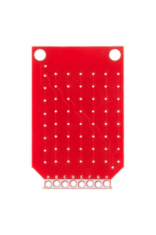 Red LED Matrix - 8x7 - 4