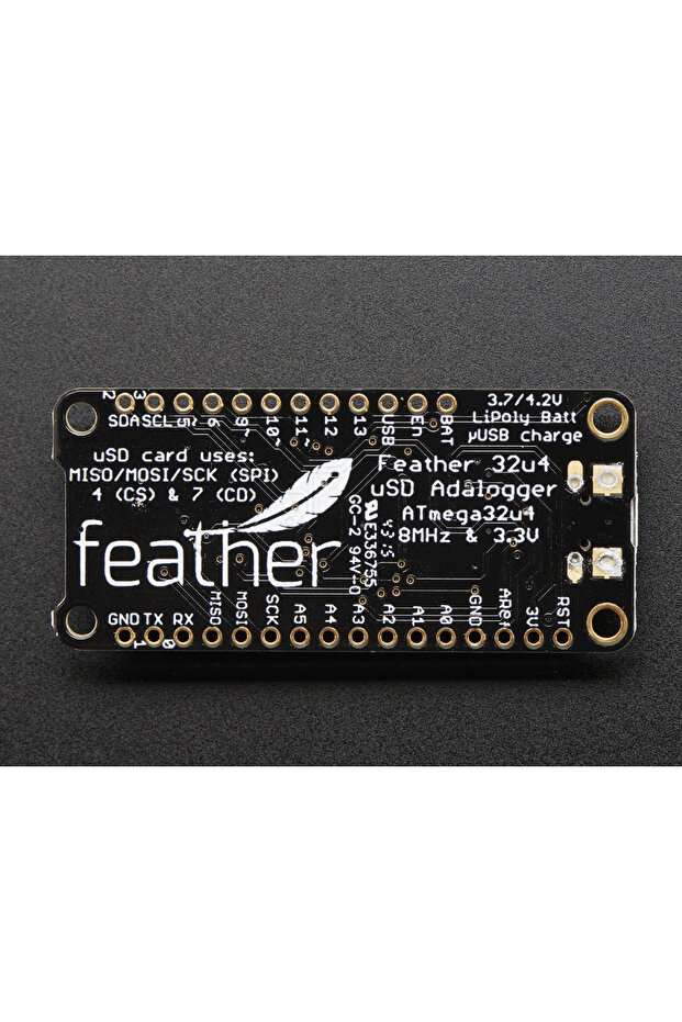 Feather 32u4 Adalagger - 6