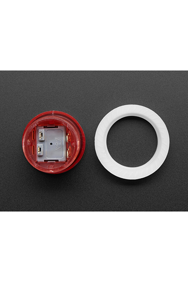 Mini LED Arcade Button - 24mm Red - 3