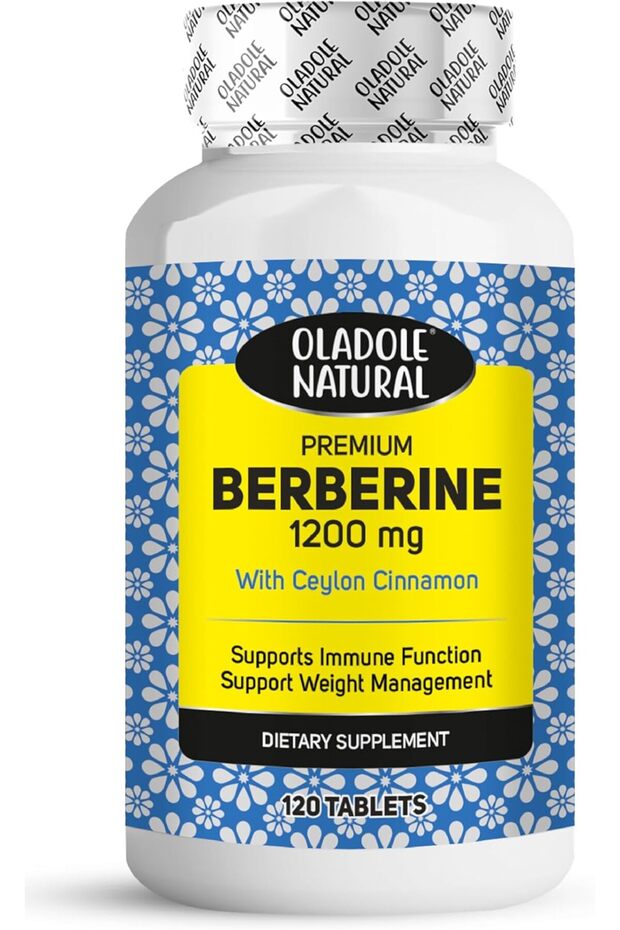 Berberine with Ceylon Cinnamon 1200mg 120 Tablets Premium Formula for Weight Managem