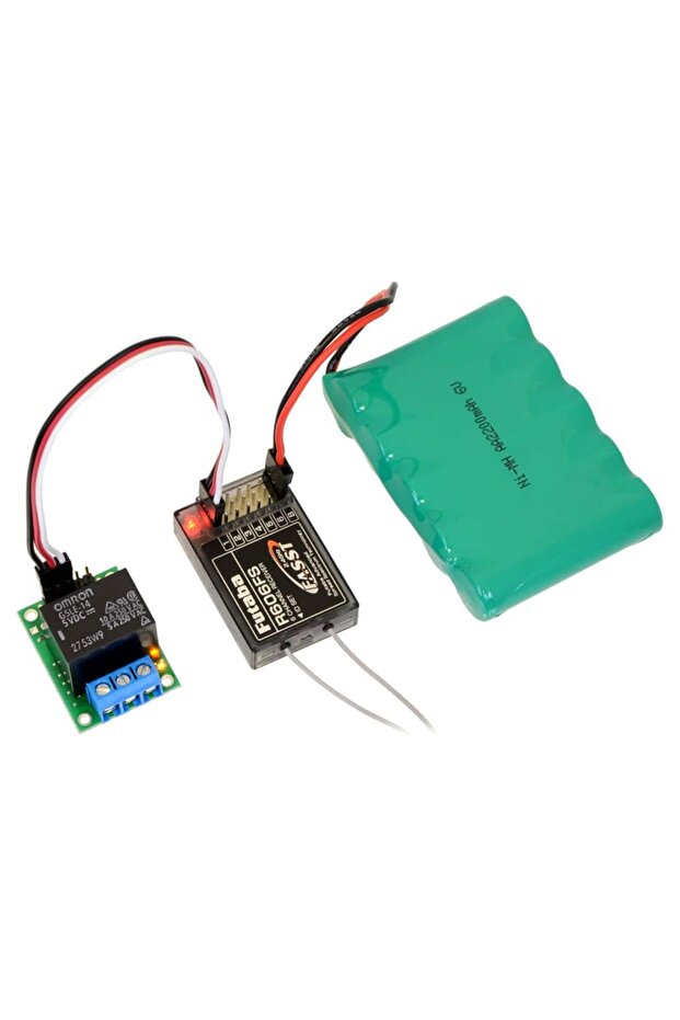 RC switch with relay - assembled - 2