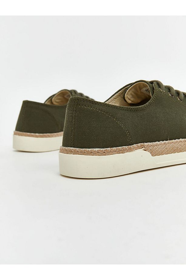 LCW STEPS Haki Hasır Tabanlı Erkek Casual Ayakkabı - 5