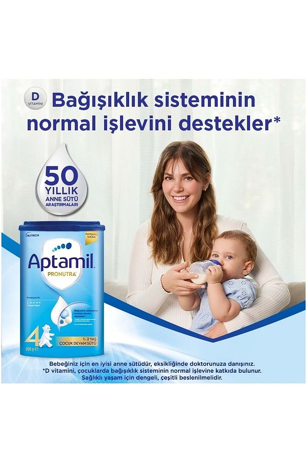 Nutrıcıa Aptamil Pronutra 800GR Devam Sütü No:2 (6-12 Ay) (6 Lı Set) - 7