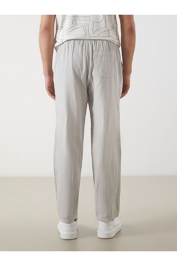 Yeşil Standart Kalıp Erkek Pantolon - 4