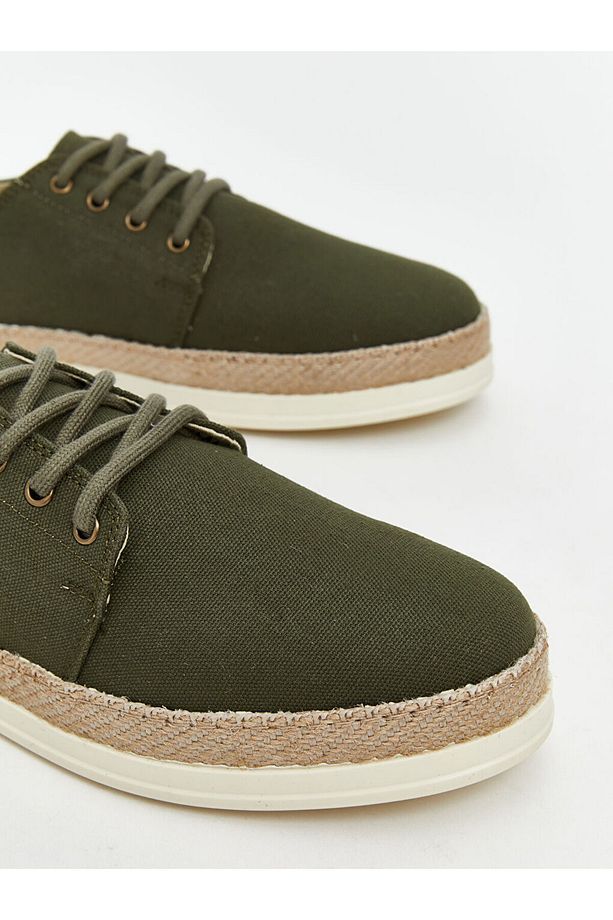 LCW STEPS Haki Hasır Tabanlı Erkek Casual Ayakkabı - 3