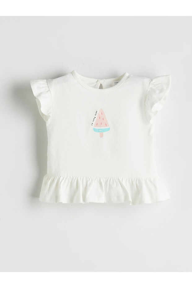 Bisiklet Yaka Basic Kız Bebek - 2