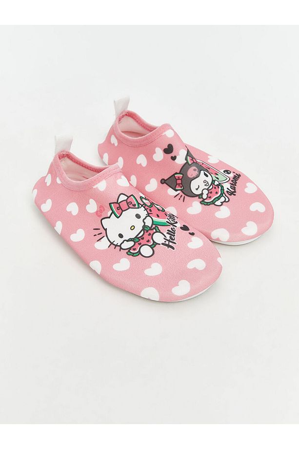 LCW STEPS Pembe Hello Kitty Baskılı Kız Çocuk Deniz Ayakkabısı - 1