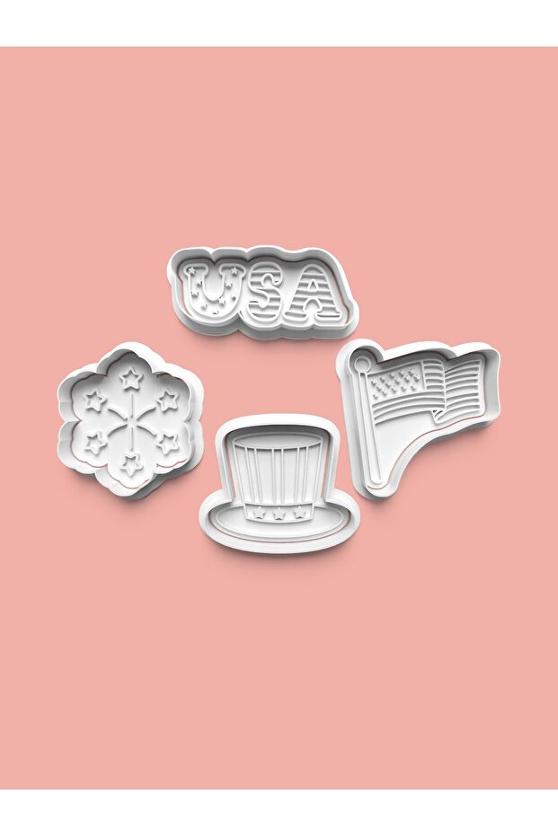 American Cookie Mold and Sugar Dough Mold Set of 4