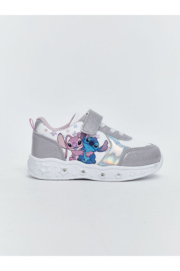 LCW STEPS Lila Lilo ve Stitch Baskılı Kız Çocuk Spor Ayakkabı - 3