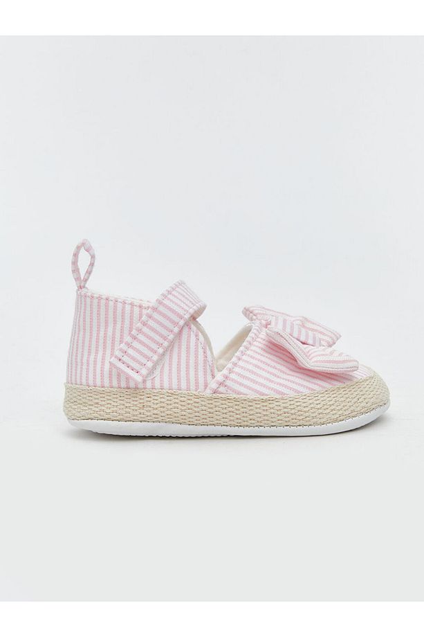 LCW STEPS Pembe Cırt Cırtlı Kız Bebek Yürüme Öncesi Ayakkabısı - 2