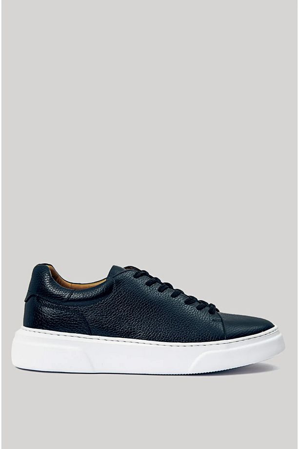 Tommy Erkek Deri Sneaker Ayakkabı Laci - 1