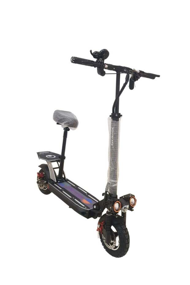 K1 Electric Scooter Unleashing 2200W Power at 48V 15Ah Black