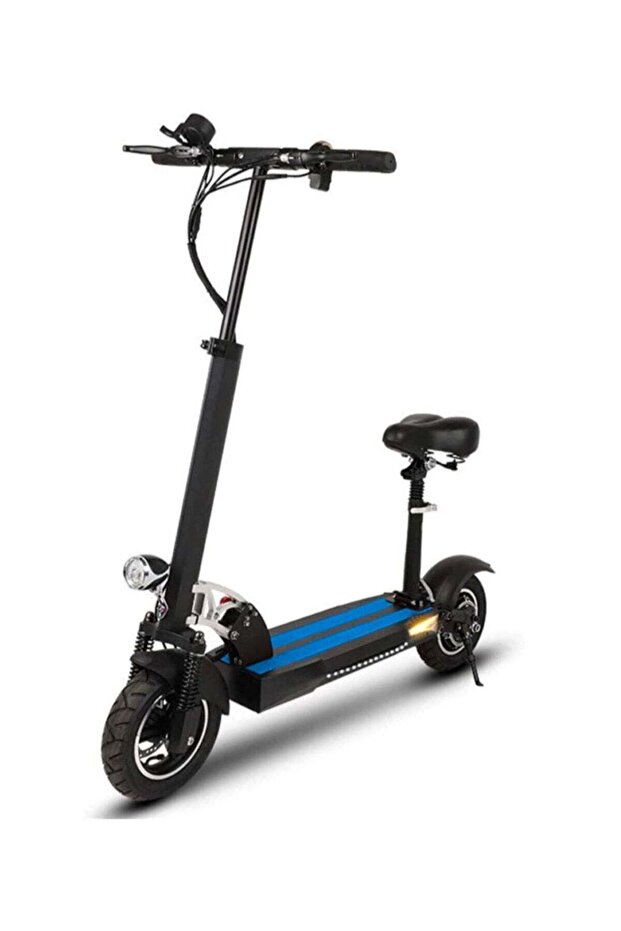 Electric Scooter E10 Upgraded Version 36V 10Ah Motor 800W Blue