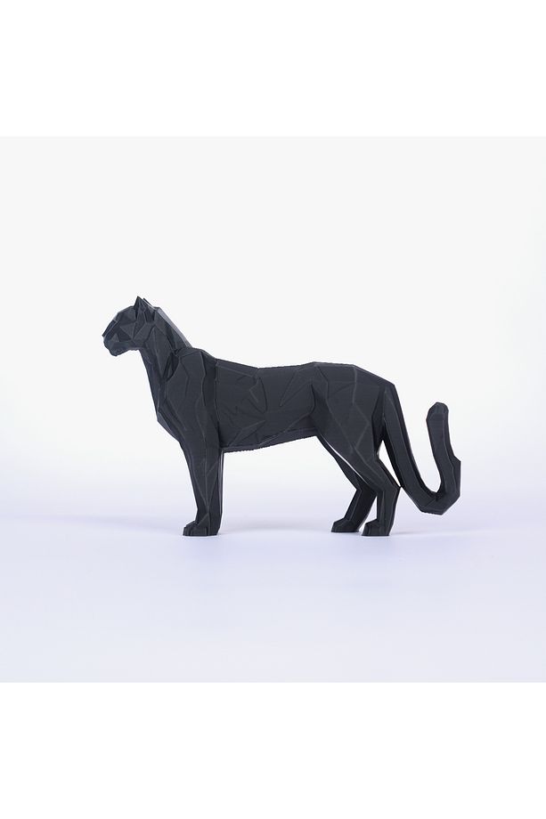 Geometrik Hayvan Biblo – 16 cm Low-Poly Dekor - 2