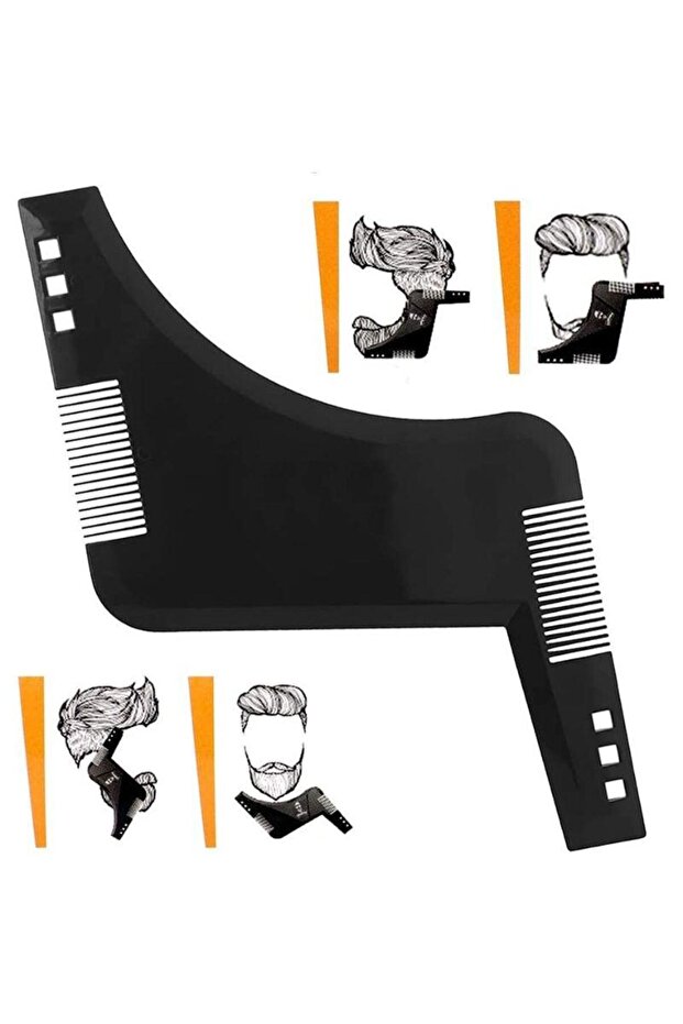 Beard template comb - 3