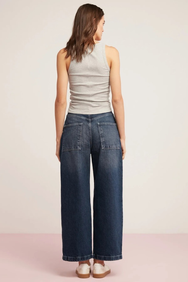 Women's Ribbed Look Thick Strap Basic Undershirt - 2