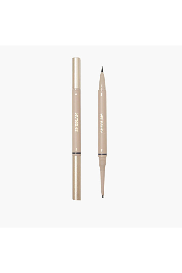 SHEGLAM Brows On Demand 2-In-1 Brow Pencil - 1