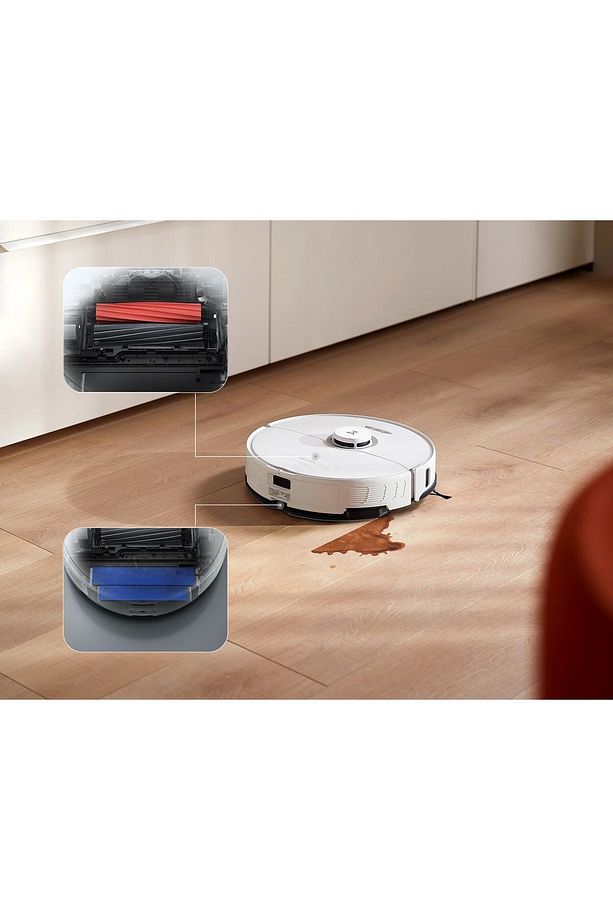 Elite 6000Pa Yüksek Emiş Güçlü , Akıllı Paspas ve Uzaktan Bağlantı Özellikli Robot Süpürge - 3