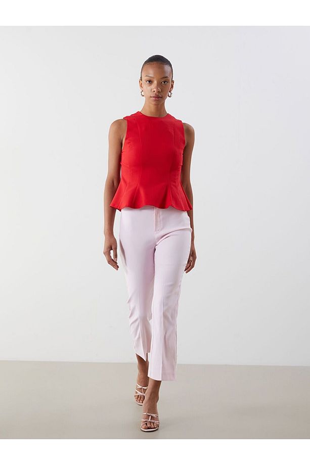 LCW Vision Dar Fit İspanyol Paça Kadın Pantolon - 1