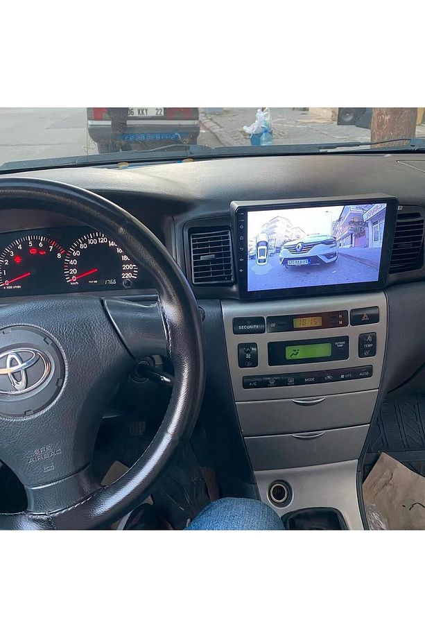 TOYOTA COROLLA (2002-2006)-9''ANDROİD GERÇEK 2+32 GB/ 1.6Ghz/WIFI 5.0Ghz/BT 5.4-CARPLAY-HD KAMERALI - 1