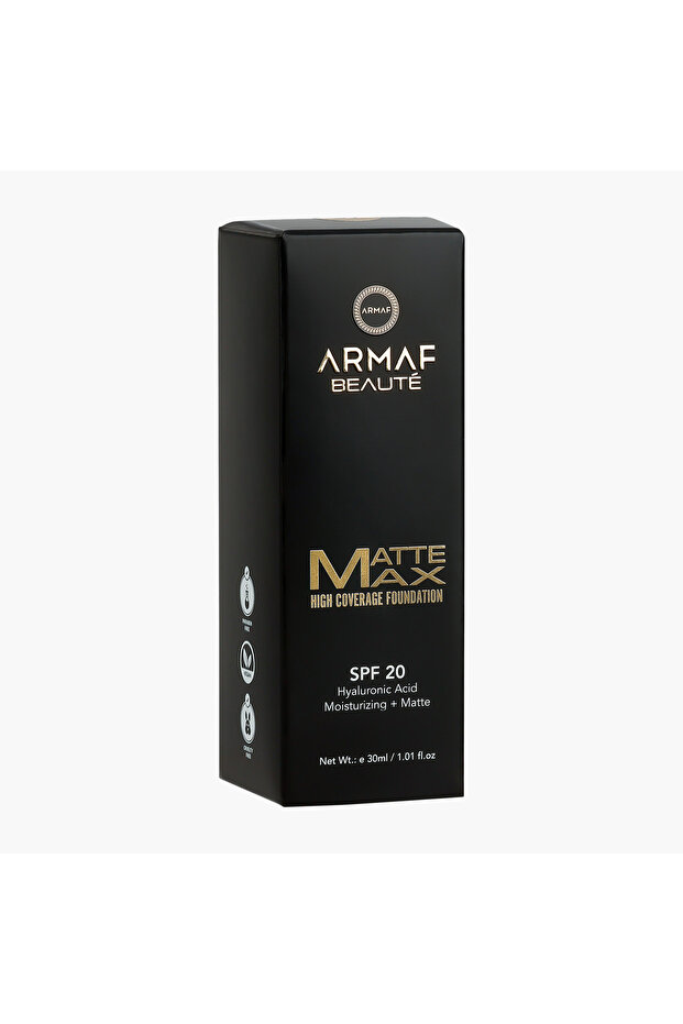 Armaf Beaute Matte Max High Coverage Foundation SPF 20 - 30 ml