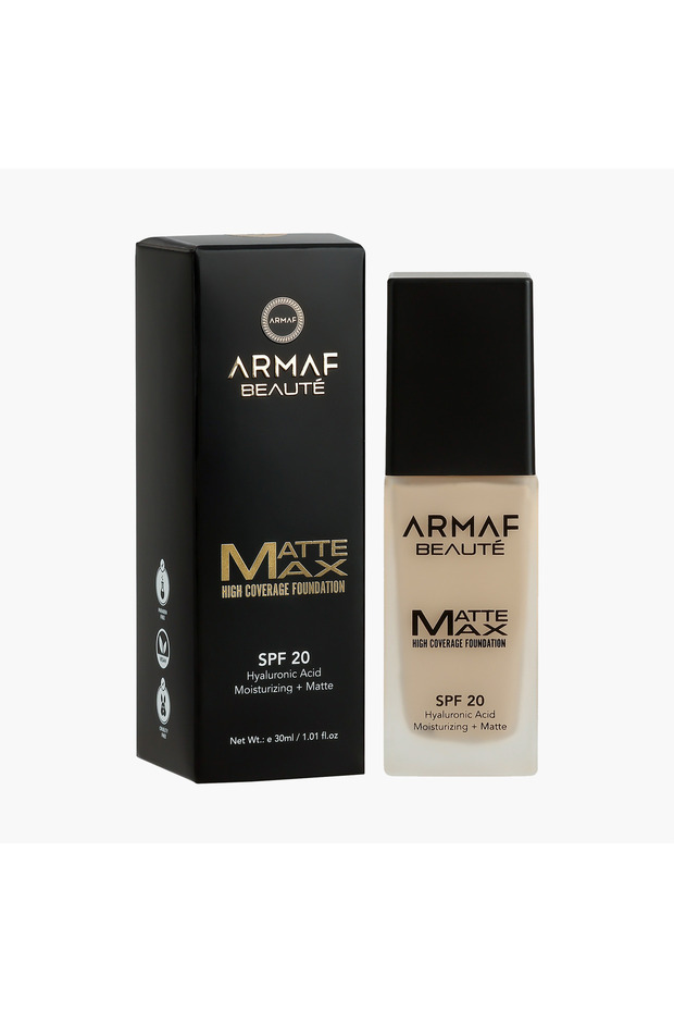 Armaf Beaute Matte Max High Coverage Foundation SPF 20 - 30 ml