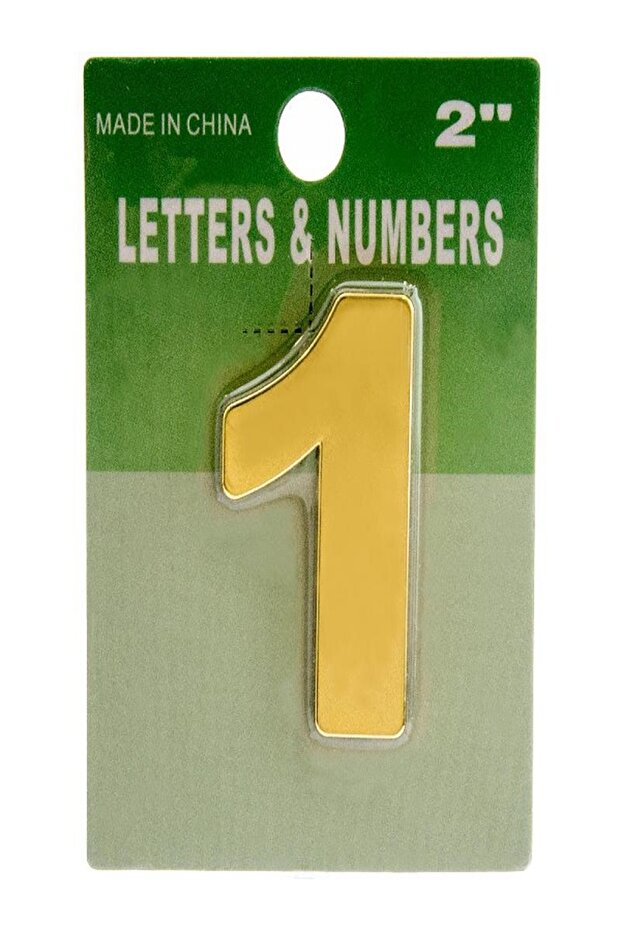 Self Adhesive Numbers - 1