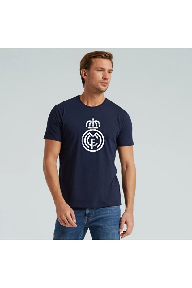 Madrid the Great Alternative Logo Star Theme Tshirt 100% Cotton