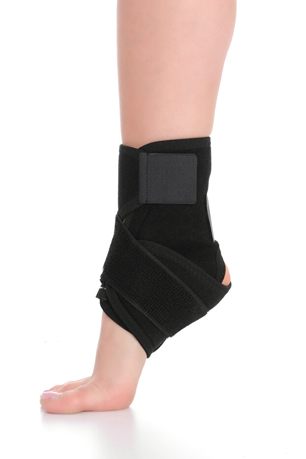 Cross Strap Ankle Bracelet |   Neoprene Fabric |   Elastic Wrap |   Size Free – Compression – Support - 1