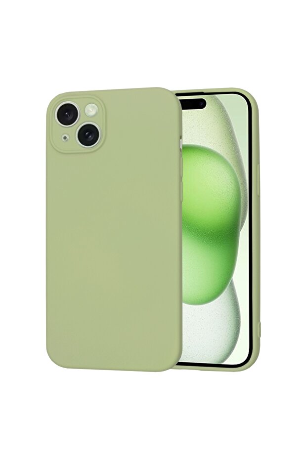 Husă pentru iPhone 15 Plus - Techsuit SoftFlex - Matcha - 1