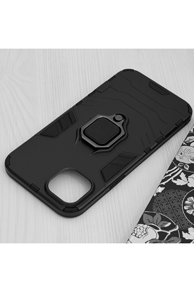 IPhone 15 Plus Case - Techsuit Silicone Shield - Black - 5