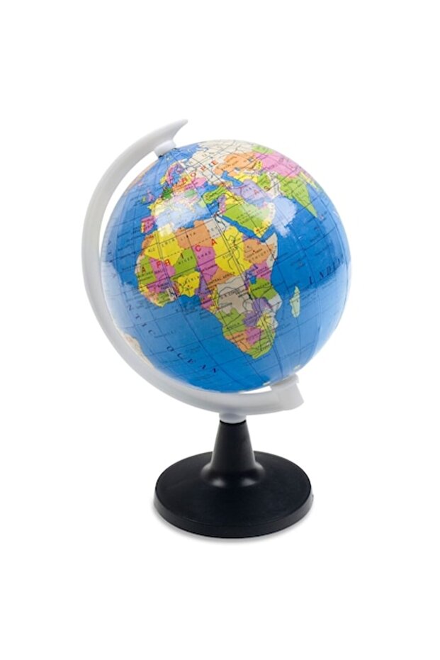 Globe Sharpener, Classic Model, 10.6 cm Diameter, Multicolor