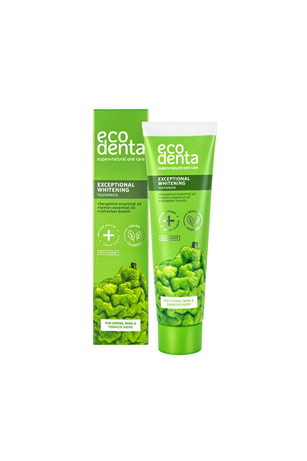 Exceptional Whitening Toothpaste, Bergamot & Lemon, 100ml