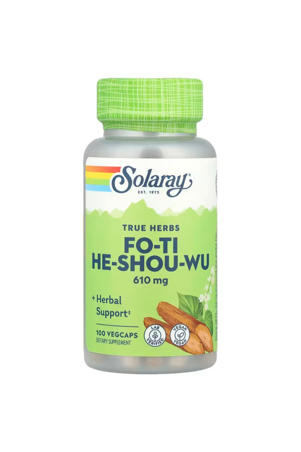 , True Herbs, Fo-Ti He-Shou-Wu, 610 mg, 100 VegCaps - 1