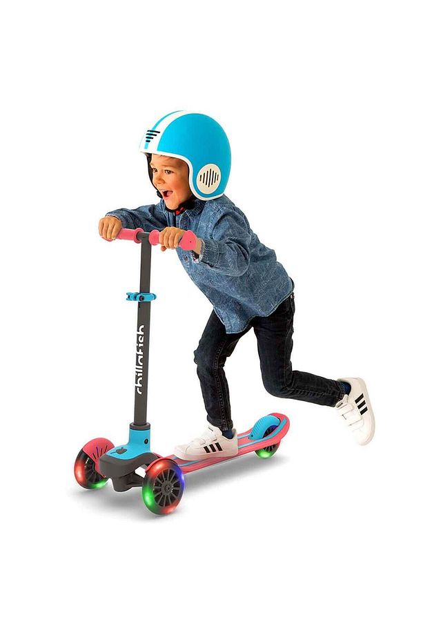 Işıklı Scotti Glow 3 Tekerlekli Kırmızı Scooter - 2