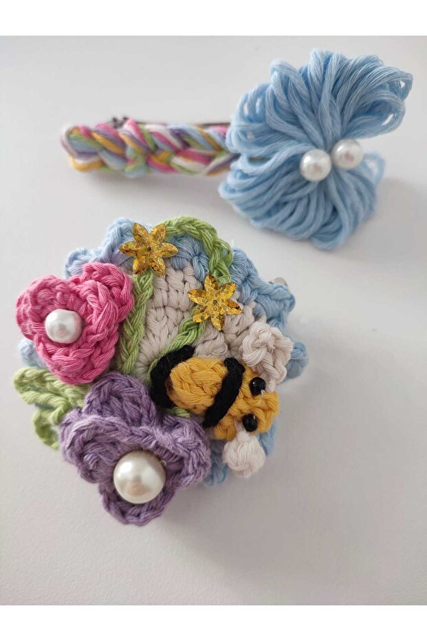 Automatic Buckle with Bee and Flower (Children's Buckle)