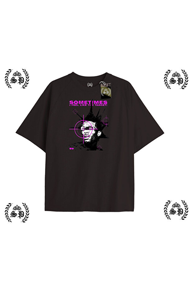 Y2K Chief Keef Printed Black T-Shirt