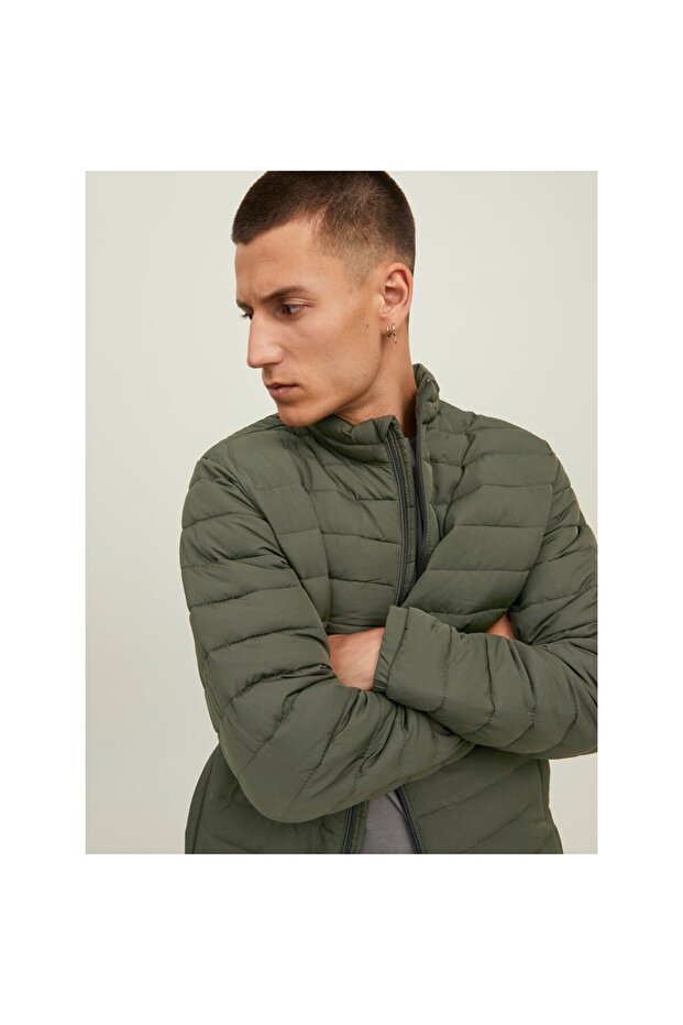 سترة موسمية بلون سادة - 5