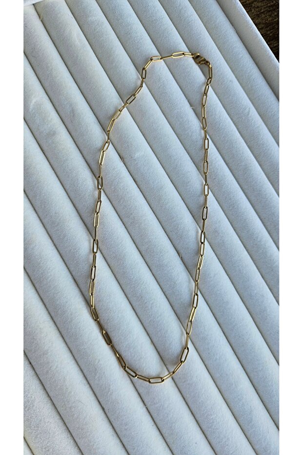 Çelik kolye gold atac model - 1